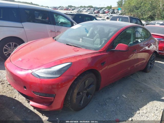 2022 TESLA MODEL 3 5YJ3E1EA3NF332285 Photo 1