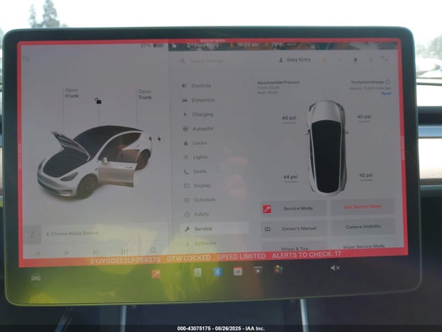 5YJYGDEE2LF059275 Tesla Model Y
