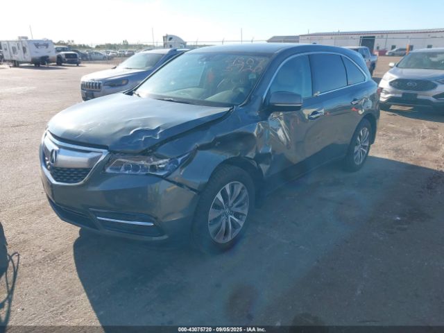 2015 ACURA MDX 5FRYD4H40FB029884 Photo 1