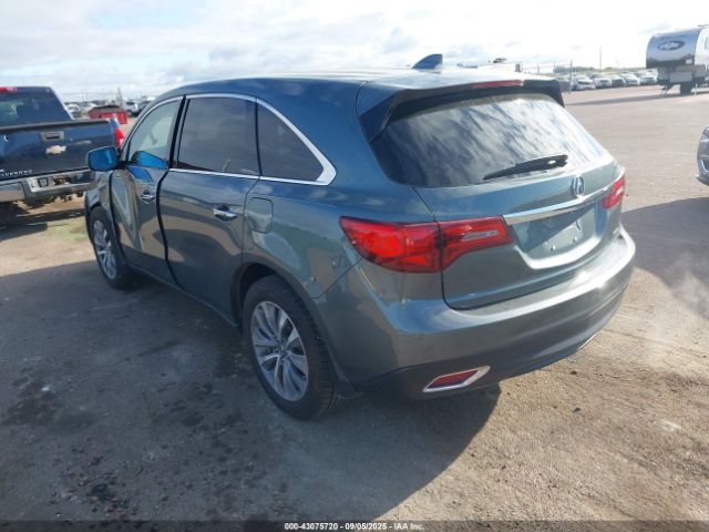 2015 ACURA MDX 5FRYD4H40FB029884 Photo 2