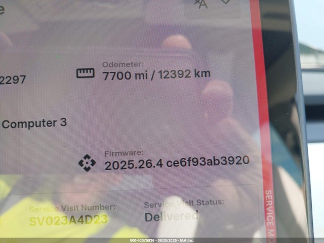 5YJ3E1EB6LF622297 Tesla MODEL 3
