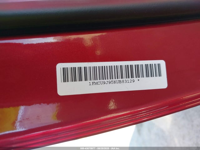 Ford 2019 2019 1FMCU9J95KUB83129 Image 9