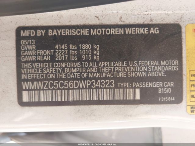 2013 MINI COUNTRYMAN WMWZC5C56DWP34323 Photo 8