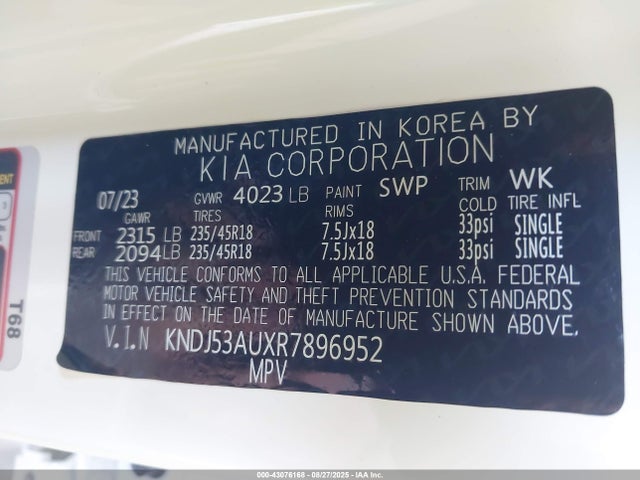 KNDJ53AUXR7896952 KIA Soul