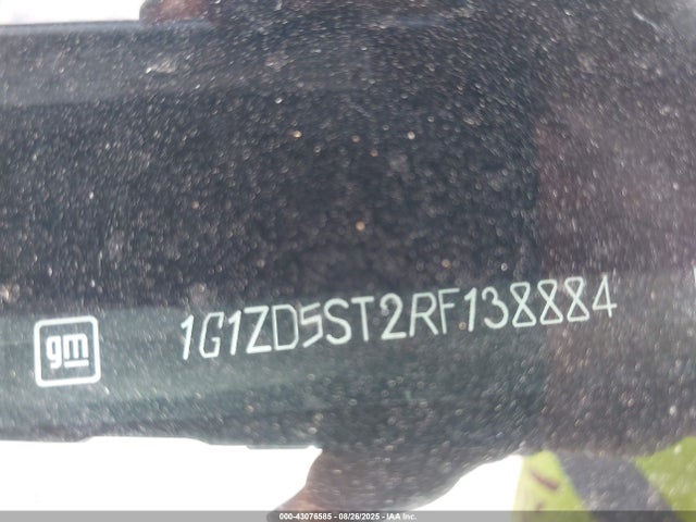 1G1ZD5ST2RF138884 Chevrolet lfv