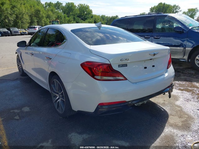 2019 GENESIS G70 KMTG44LA2KU040205 Photo 2