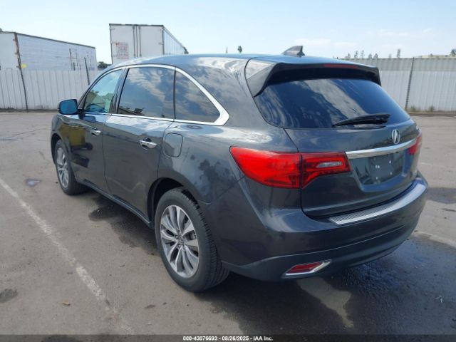 2015 ACURA MDX 5FRYD4H42FB032544 Photo 2