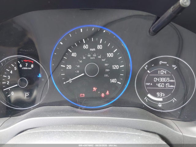 2017 Honda Hr-v Lx მანქანა იყიდება აუქციონზე, vin: 3CZRU5H31HG705091, აუქციონის ნომერი: 43076982