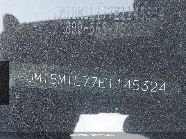 JM1BM1L77E1145324 Mazda pe
