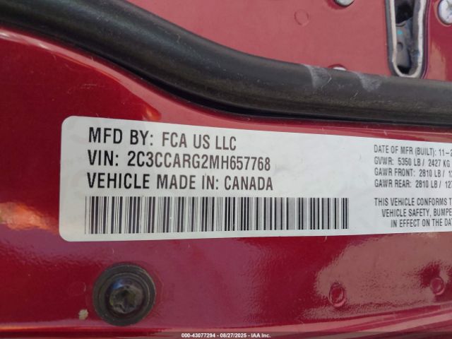 2021 CHRYSLER 300 2C3CCARG2MH657768 Photo 8