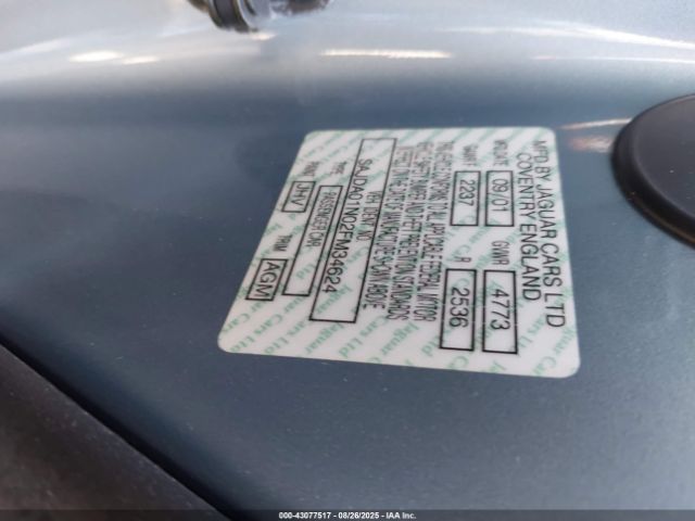 2002 JAGUAR S-TYPE SAJDA01N02FM34624 Photo 8