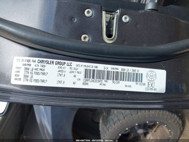 2014 RAM 1500 1C6RR7LGXES319472 Photo 8