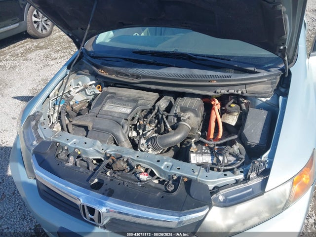 2012 Honda Civic Hybrid მანქანა იყიდება აუქციონზე, vin: JHMFB4F38CS010389, აუქციონის ნომერი: 43078172