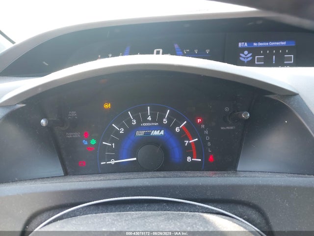 2012 Honda Civic Hybrid მანქანა იყიდება აუქციონზე, vin: JHMFB4F38CS010389, აუქციონის ნომერი: 43078172