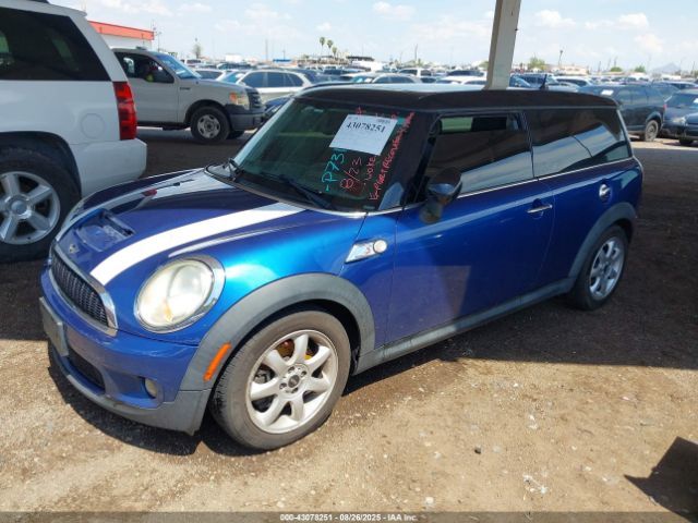 2009 MINI COOPER S CLUBMAN WMWMM33589TP73192 Photo 1