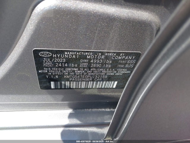 Genesis G70 3.3t Awd 2023 KMTG54TE0PU132159 Image 9