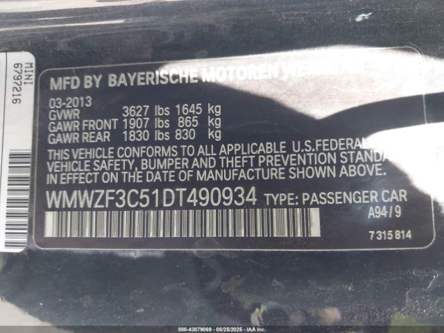 2013 MINI CLUBMAN WMWZF3C51DT490934 Photo 8