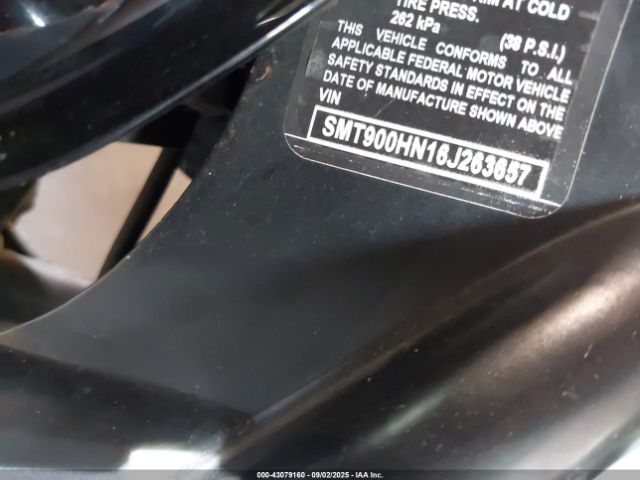 2006 TRIUMPH MOTORCYCLE BONNEVILLE SMT900HN16J263657 Photo 9