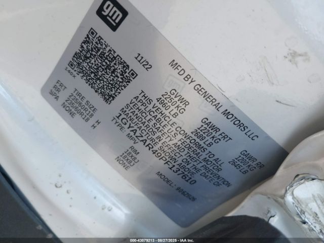 2023 CADILLAC XT4 1GYAZAR49PF137610 Photo 8