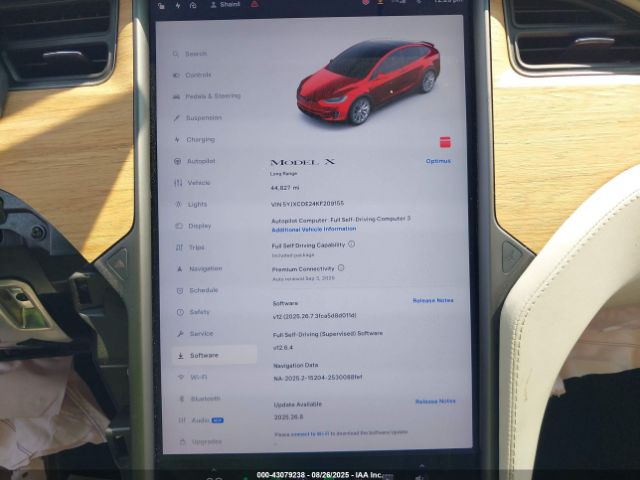 2019 TESLA MODEL X 5YJXCDE24KF209155 Photo 6
