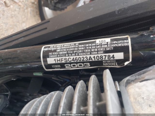 2003 HONDA VTX1800 1HFSC46023A108784 Photo 9