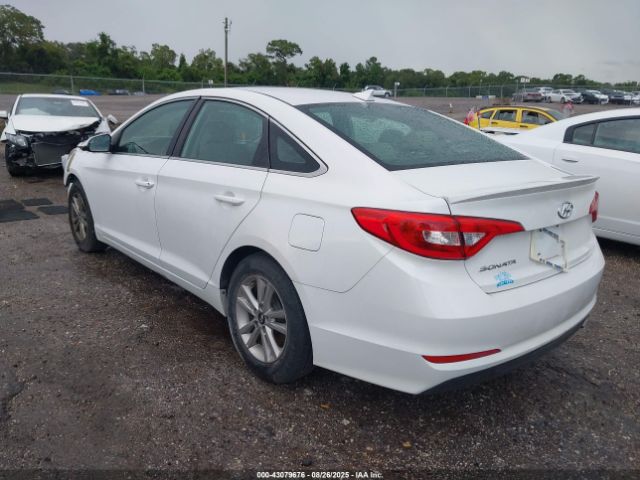 2017 HYUNDAI SONATA 5NPE24AFXHH557992 Photo 2