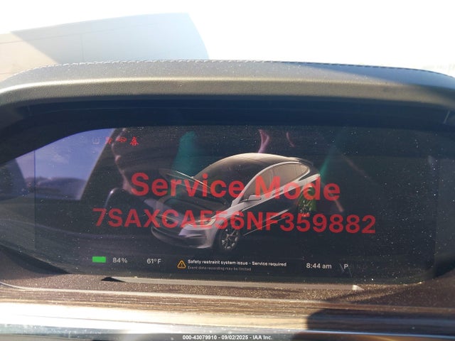 Tesla MODEL X 2022 7SAXCAE56NF359882 Image 7