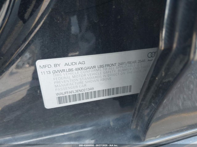 2014 AUDI A4 WAUFFAFL3EN021349 Photo 8