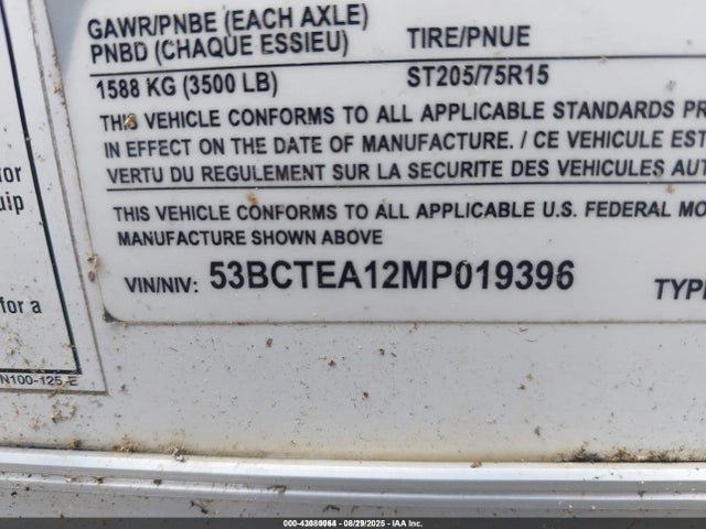 43080064 :رقم المزاد ، 53BCTEA12MP019396 vin ، 2021 Lgs - Commander Unknown مزاد بيع