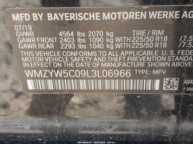 2020 MINI COUNTRYMAN WMZYW5C09L3L06966 Photo 8