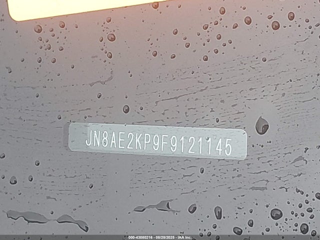 Nissan Quest 2015 JN8AE2KP9F9121145 Image 9