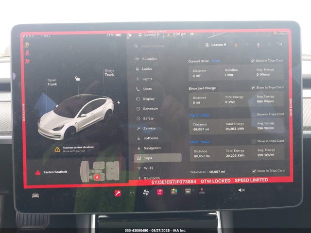 2018 TESLA MODEL 3 5YJ3E1EB7JF073884 Photo 6