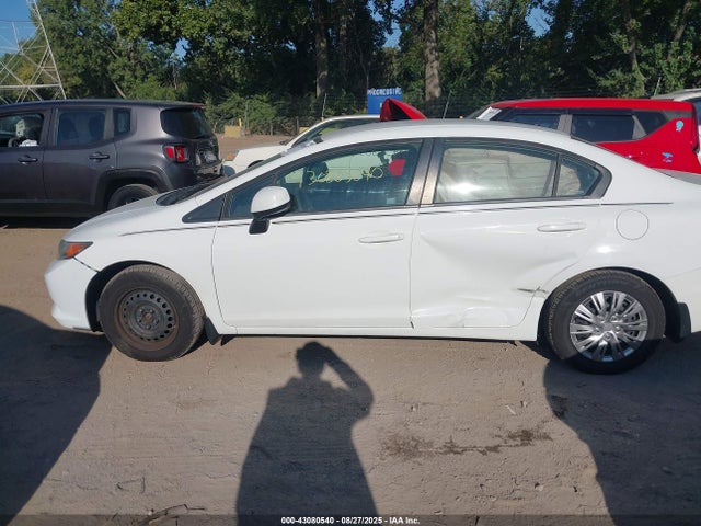 2012 Honda Civic Lx მანქანა იყიდება აუქციონზე, vin: 2HGFB2F56CH316989, აუქციონის ნომერი: 43080540