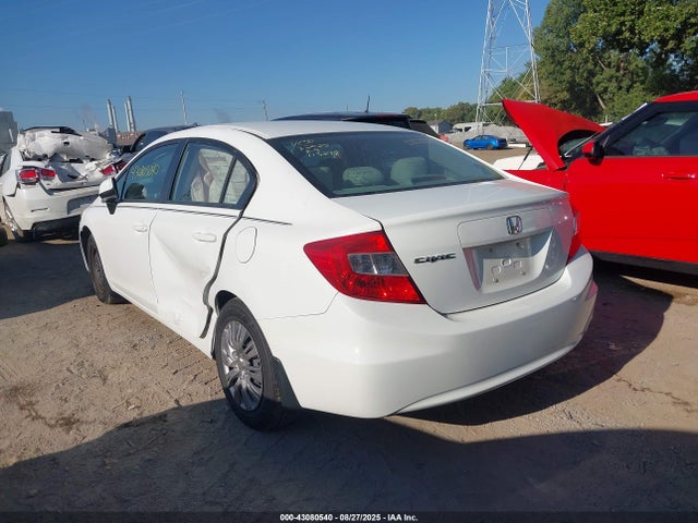 2012 Honda Civic Lx მანქანა იყიდება აუქციონზე, vin: 2HGFB2F56CH316989, აუქციონის ნომერი: 43080540