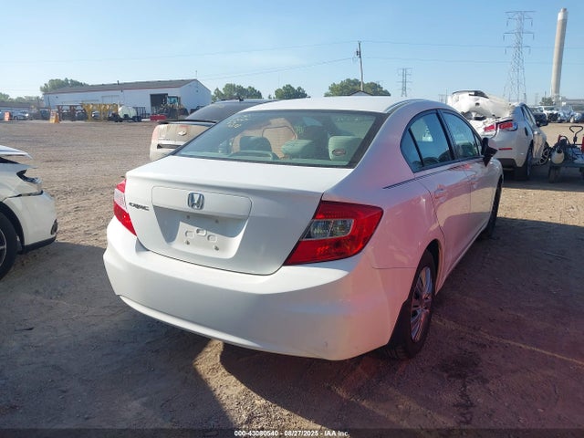 2012 Honda Civic Lx მანქანა იყიდება აუქციონზე, vin: 2HGFB2F56CH316989, აუქციონის ნომერი: 43080540