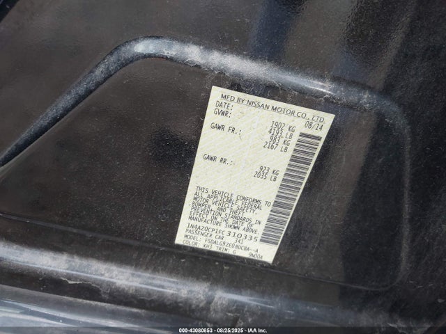 Nissan Leaf 2015 1N4AZ0CP1FC310335 Image 9