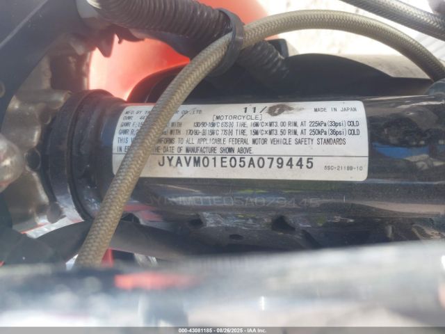 2005 YAMAHA XVS65 JYAVM01E05A079445 Photo 9