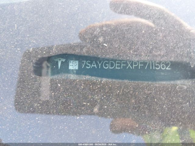 2023 TESLA MODEL Y 7SAYGDEFXPF711562 Photo 8