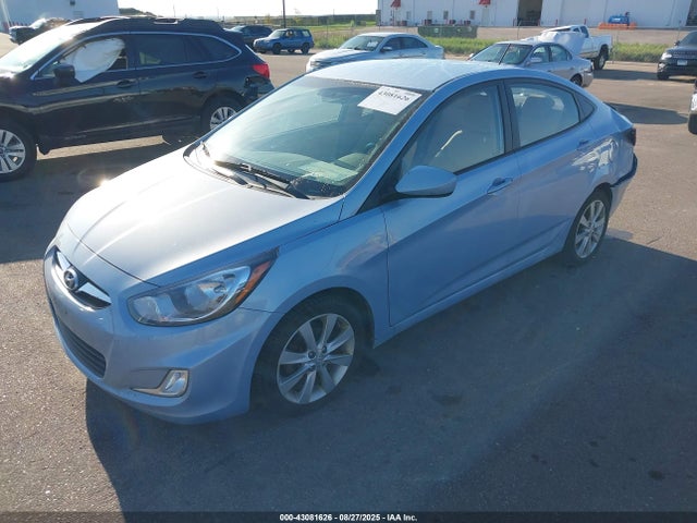 2013 Hyundai Accent Gls მანქანა იყიდება აუქციონზე, vin: KMHCU4AEXDU576787, აუქციონის ნომერი: 43081626