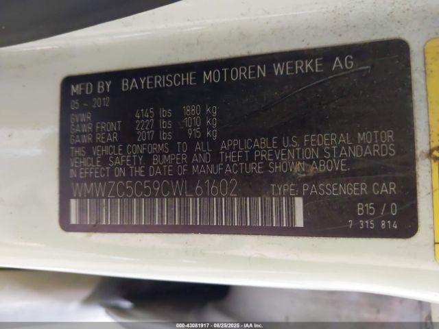 2012 MINI COOPER S COUNTRYMAN WMWZC5C59CWL61602 Photo 8