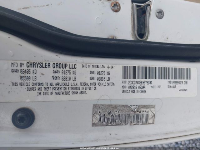 2014 CHRYSLER 300C 2C3CCAKG5EH273284 Photo 8