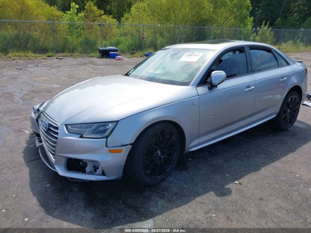 2018 AUDI A4 WAUKMAF46JA142262 Photo 1