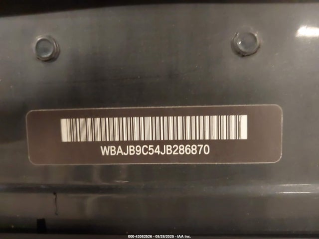 WBAJB9C54JB286870 BMW m550i