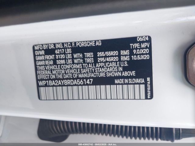 2024 PORSCHE CAYENNE COUPE WP1BA2AY8RDA56147 Photo 8