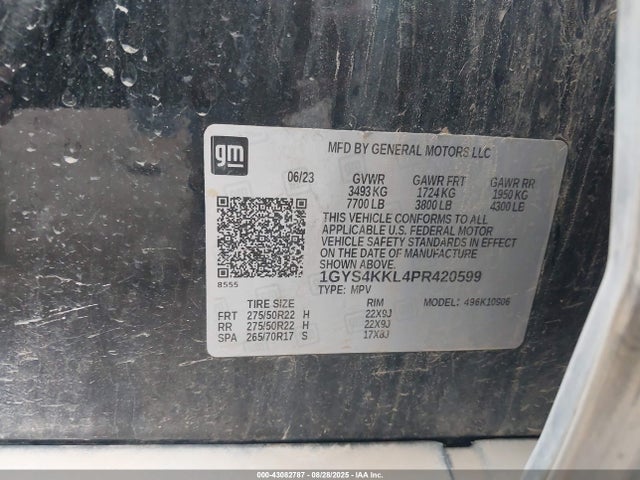 2023 CADILLAC ESCALADE ESV 1GYS4KKL4PR420599 Photo 8