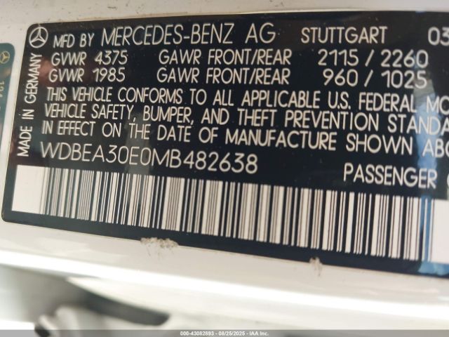 1991 MERCEDES-BENZ 300 WDBEA30E0MB482638 Photo 8