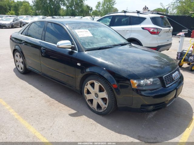 2004 AUDI S4 WAUPL68E54A156525