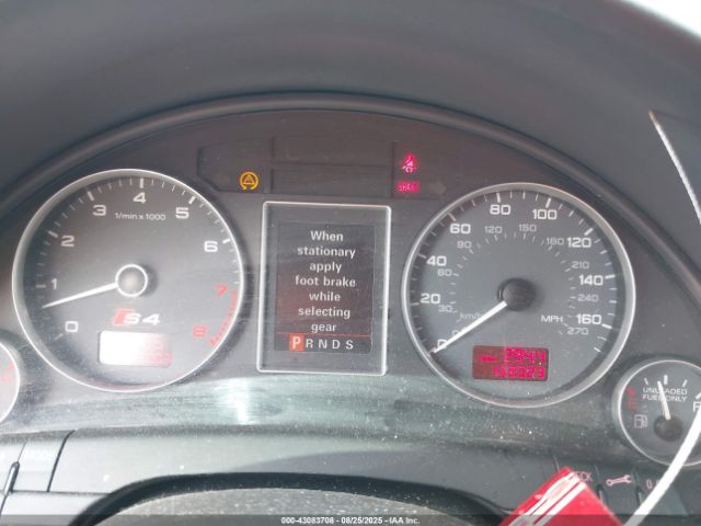 2004 AUDI S4 WAUPL68E54A156525 Photo 6