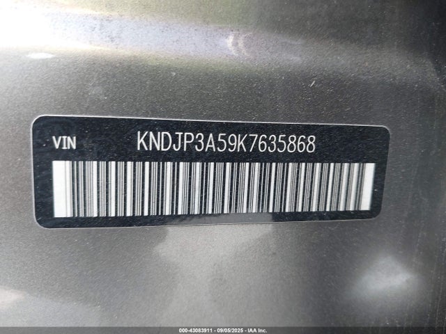 2019 KIA SOUL KNDJP3A59K7635868 Photo 8