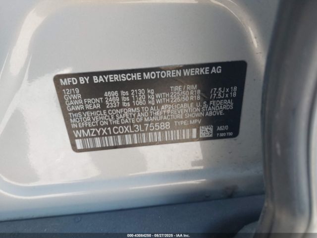 2020 MINI COUNTRYMAN WMZYX1C0XL3L75588 Photo 8